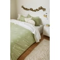 thumbnail image 2 of Bouclair Sage Fiori Leaf Print Duvet Cover Set Twin, 2 of 7