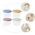 thumbnail image 3 of 4 Pcs Bocal de Rangement en Verre Scellé Récipient de Stockage Alimentaire Support de Rangement pour Fruits et Yogourt, 3 of 9