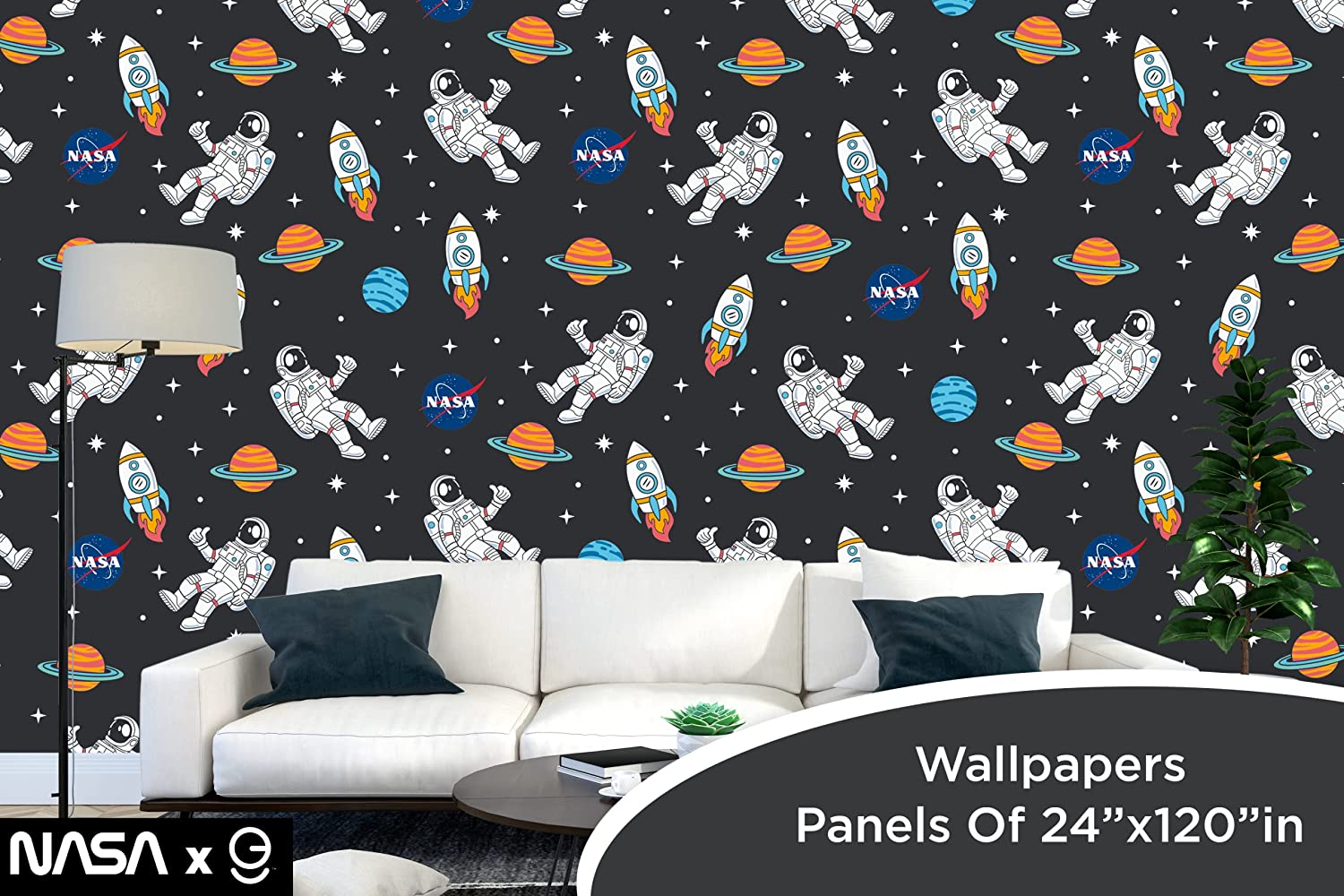 NASA Peel and Stick Wallpaper - EGD X NASA - EGDNASA010