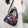 thumbnail image 4 of ibiyuan Crossbody Bags With Adjustable Straps Waterproof Nylon Tote Bag for Women, Large Capacity Multi-Pocket Shoulder Handbag for Lunch Grocery School Daily Use, 4 of 8