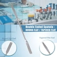 thumbnail image 7 of Stainless Steel Double Ended Micro Lab Spatula Sampler, Round & Tapered Arrow End, 9" Length, 7 of 7