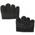 thumbnail image 2 of Guantes de levantamiento de pesas a prueba de golpes shamjiam Negro M, 2 of 8