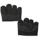 thumbnail image 1 of Guantes de levantamiento de pesas con acolchado de silicona para gimnasio, para adultos y deportistas. Negro L, 1 of 9