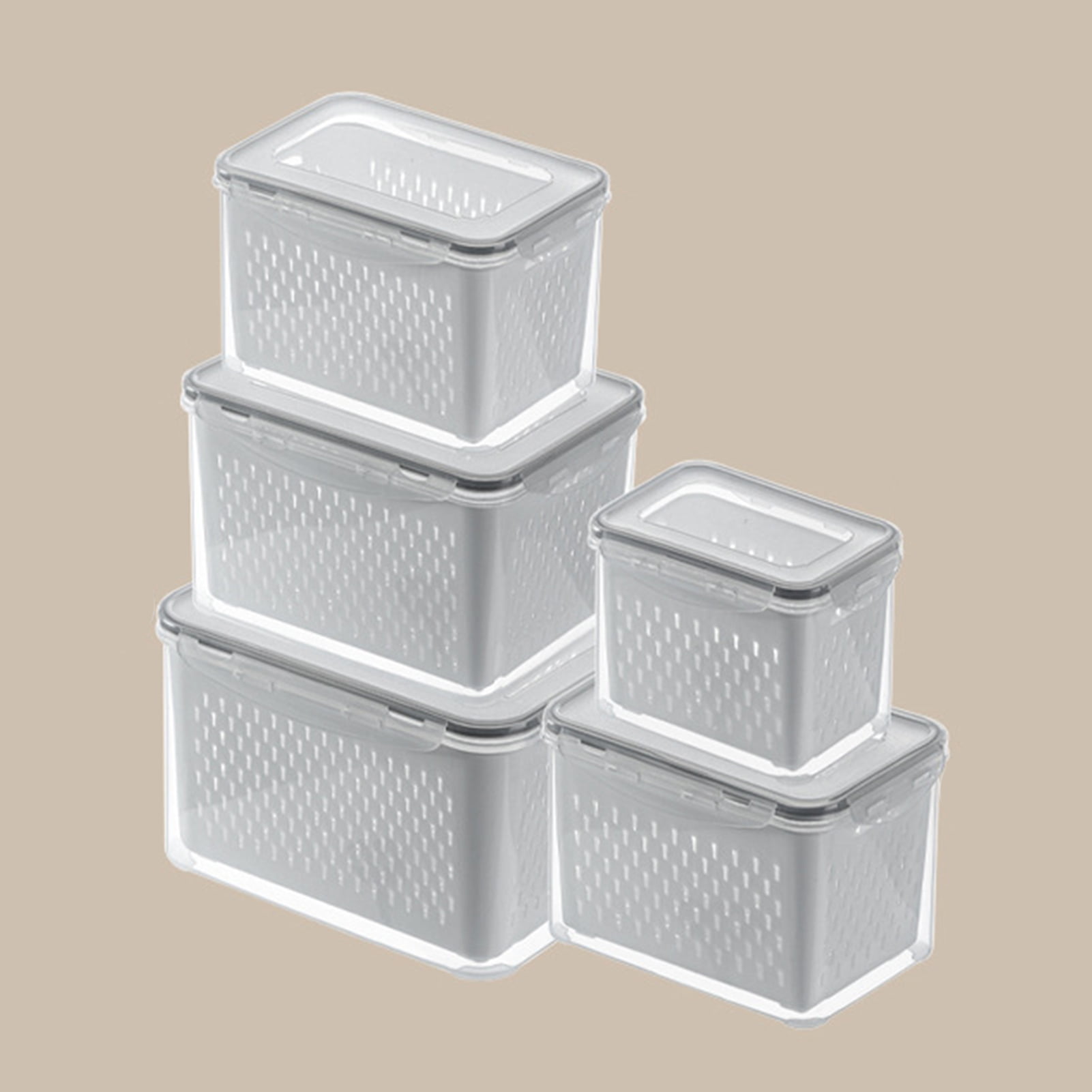 Multipurpose Fridge storage Box (Set of 6) – Flamzo