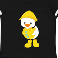 thumbnail image 4 of Inktastic Cute Duck, Baby Duck, Duck in Raincoat, Rain Boys or Girls Toddler T-Shirt, 4 of 5