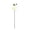 A005- White, variant on Metal Pumpkin Yard Stake Orange Single Pack Halloween Outdoor Yard Decor