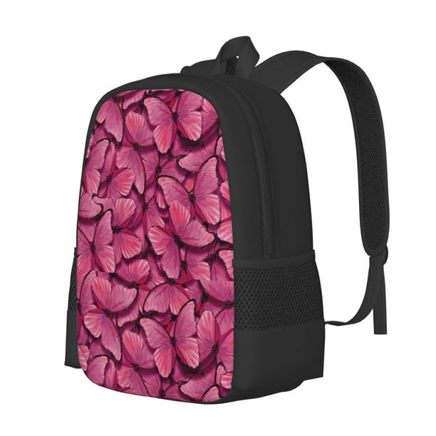 Disketp Butterfly Mochila Minimalista de Gran Capacidad, Mochila de Viaje para Escuela, Trabajo o Uso Diario