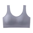 thumbnail image 1 of Backless Seamless Bra for Women, Soft Nylon Mesh and Polyurethane Splicing, Hollow-Out Design, Everyday Wear, All-Season, Regular Length, 1 of 6