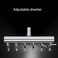 thumbnail image 4 of Hotel Fishtank Air Flows Slitter Adjustable Oxygen Individual Switch Pipe Splitter Individual Switches Adapter Converter Switcher 10 Holes, 4 of 9