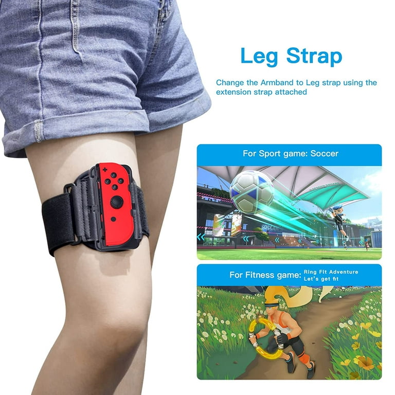 Achetez Joy-con Ring Leg Strap Sports Compatible Avec Nintendo