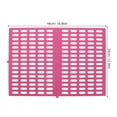 thumbnail image 2 of TABLZONE Pink Plastic Pet Crate Mat Anti-Chew Design Comfortable Resting 3Pcs, 2 of 6