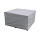 thumbnail image 1 of Funda para muebles patio, funda para sillas comedor exterior, tela Oxford, a prueba polvo, impermeable, protector multiusos. Plata 120x120x74cm, 1 of 6