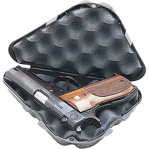 Large Black 1423-00 Plano Shaped Pistol Case 