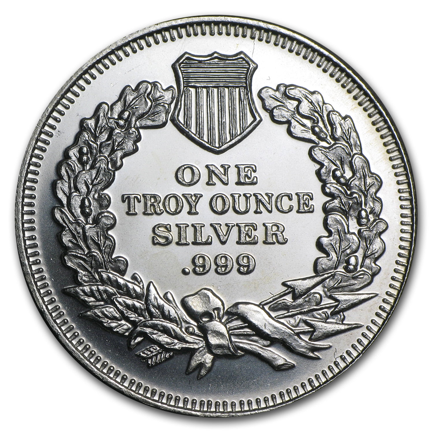 1 oz Silver Round - Seated Liberty Dollar (Replica) - Walmart.com