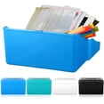 thumbnail image 4 of 4 Pcs Boîte de Cartes Index Porte-Cartes Flash Boîte de Cartes Notes Organisateur de Cartes Index Cartes Flash pour Recettes Classement Notes, Adresses et Recettes (Rouge, Jaune, Blanc, Vert), 4 of 7