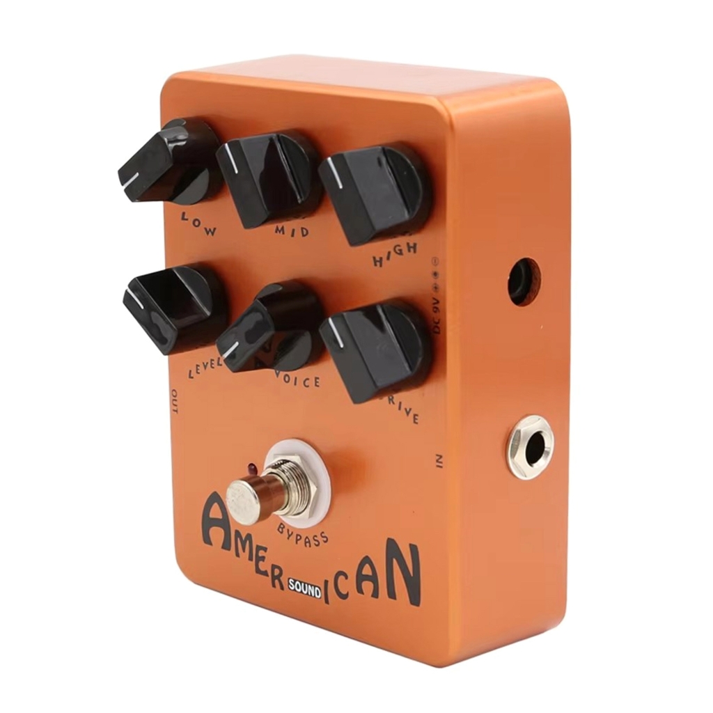 Yokua Guitar Simulates Distortion Sound Box Effect Pedal with Modern Tone Flexibility