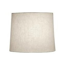 16 x 18 x 13 in. Hardback Drum Lamp Shade, Cream Aberdeen & Rolled Edge
