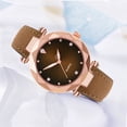 thumbnail image 1 of On Sale! Womens Watches Women's Fashion Bracelet Sleek Minimalist Ladies Quartz Watch Wrist Watch Mothers Day Gift for Grilfriend,Brown Buy 2 Save 10%, 1 of 6