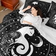 thumbnail image 4 of Homewish Abstract Cat 7-Piece Twin Bedding Sets,Boho Bohemain Style Bedding Comforter Set,Galaxy Starry Sky Sheet Sets For Girls Boys,Ultra Soft Home Decor, 4 of 8