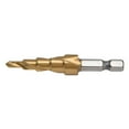 thumbnail image 1 of Steps Drills Bit, High Speed Steel Precise Positioning Hex Shank Step Drill 4-12mm  For 2mm Iron, 1 of 8