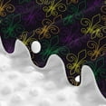 thumbnail image 6 of Sigee Mardi Gras Carnival Print Multi-use Stretchy Baby Car Seat Cover - Nursing Breastfeeding Canopy, Infant Stroller and High Chair Cover, 6 of 9