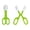 Green, variant on Plastic Poop Clip for Insect Snake Mouse Feeding,Black Reptile Pet Feeding Tongs, Terrarium Cleaning Tool,