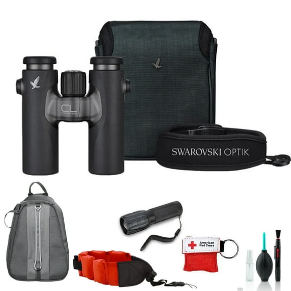 Swarovski 8x30 CL Binocular (Anthracite, Wild Nature Pack) - with Backpack