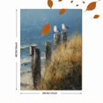 thumbnail image 3 of Qisvanset Seascape Canvas Print 12x16 Inch Bar Indoor Wall Art, 3 of 8