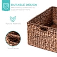 thumbnail image 2 of Juego de 3 cestas de almacenamiento Best Choice Products con forma de jacinto, 2 of 7