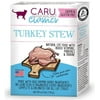 72 oz (12 x 6 oz) Caru Pet Food Classic Turkey Stew Grain-Free Wet Cat Food