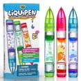 thumbnail image 1 of Bolígrafos Liquid Motion Liquipen YoYa Liquipen para niños y adultos, paquete de 3, 1 of 8