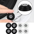 thumbnail image 2 of 4pcs Modified Car Door Shock Absorber Auto Hood Trunk Thickening Silent Rubber Gasket Shockproof Cushion Sticker for Volkswagen VW R Line GTI Passat POLO Vento Beetle, 2 of 4