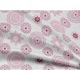 thumbnail image 5 of oneOone Rayon Light Pink Fabric Block Sewing Material Print Fabric By The Yard 56 Inch Wide, 5 of 5