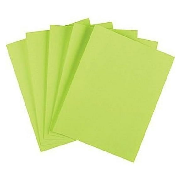 Brights Lime Multipurpose Paper - 8.5x11, 24lb, 500 Sheets/Ream - Colored Paper for Printing, Flyers, Crafts & Presentations