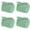 Z-Light Green*4, variant on ZFSBZBS 4 Rolls Velvet Ribbon Frayed Edge Set, Handmade Fringe Silk Gauze, 1.5 in x 5 Yard Each, Antique Mauve Ribbon for Wedding, Bridal Bouquets, Flower Arrangement,Z-White*4