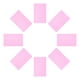 thumbnail image 1 of 8pcs refrigerador alfombras antiincrustantes alfombras a prueba de aceite para nevera alfombrillas antideslizantes, 1 of 6