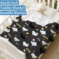 thumbnail image 5 of Chickens Rooster Baby Blanket Gifts Cozy Soft Swaddle Blanket Boys, Girls, Infant, Newborn Receiving Blankets Christmas Birthday Gifts 40"x30" (Toddler) for Pets, 5 of 6