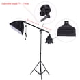 thumbnail image 1 of Clamp Photo Studio Overhead Boom Arm Top Light Stand 75-138cm for Softbox Light, 1 of 5