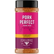 Fire & Smoke Society Pork Perfect Pork Spice Blend, BBQ Rub, 10.7 Ounce Mixed Spices & Seasonings