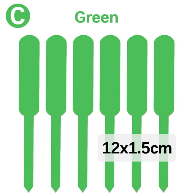 25-100PCS Plastic Plant Labels Flower Pots Landing Tag Sign Stake Flower Vegetable Potted Diy Garden Decorating Tool Clean Reuse