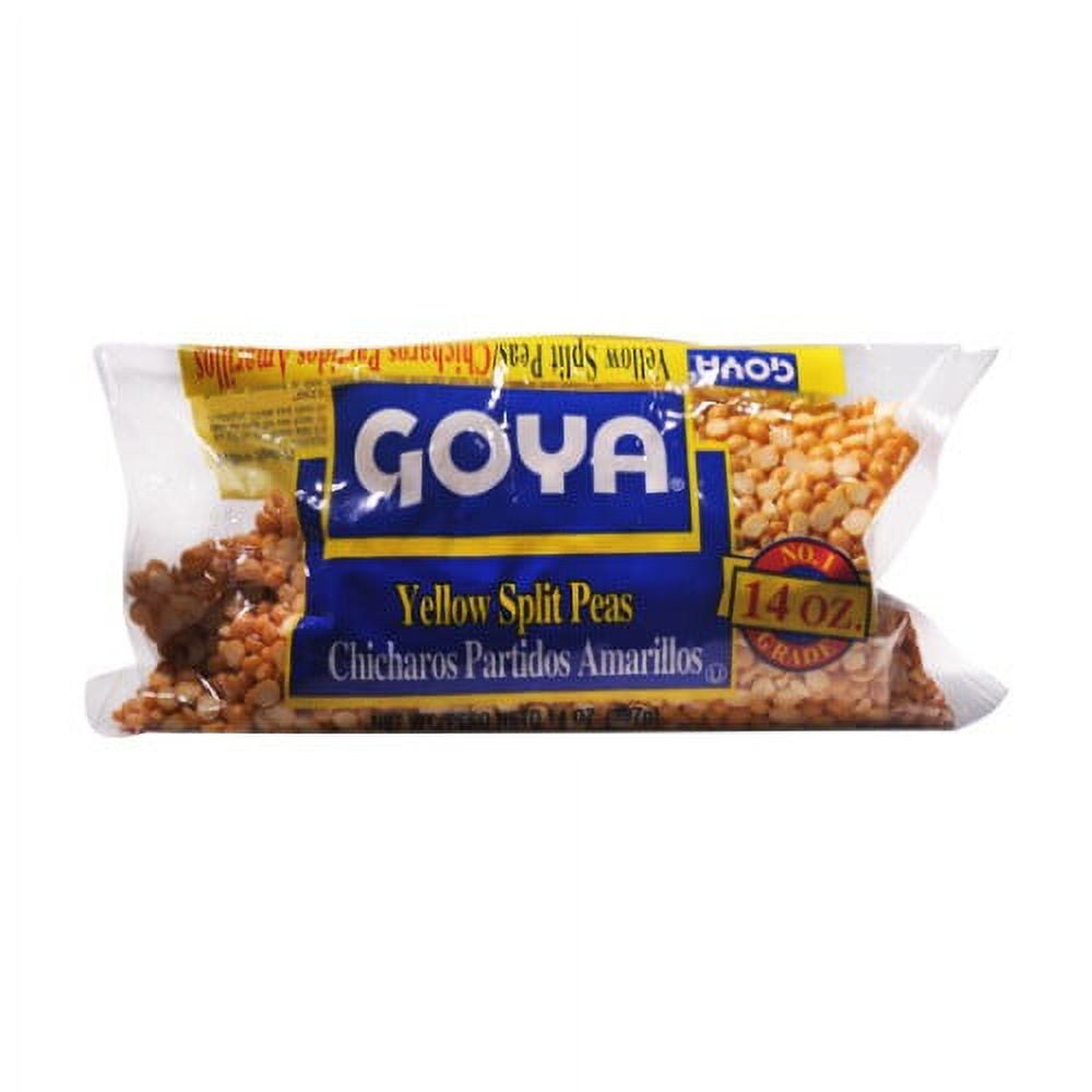 (2 pack) GOYA Yellow Split Peas 14 oz