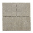 thumbnail image 5 of The Tile Life Monarch 2" x 2" Calacatta Matte Porcelain Mosaic Floor and Wall Tile, 1 Sheet, 5 of 12