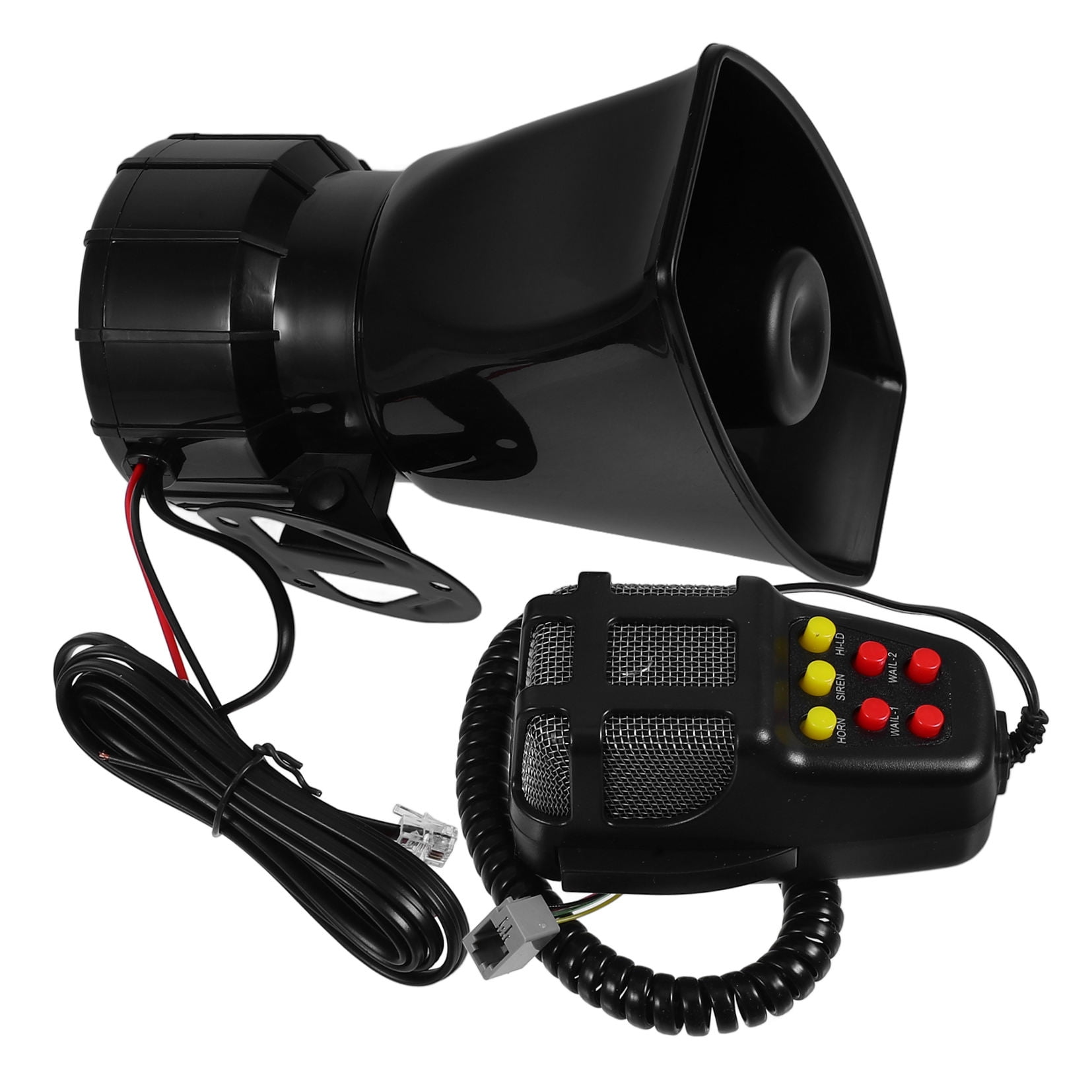 GOOHOCHY Loud Train Horn With 7 Sounds Black 1Pcs 7 Sounds