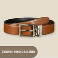thumbnail image 4 of Cinturón Perry Ellis Portfolio Amigo de piel reversible 3,8 cm, 4 of 6