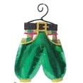 thumbnail image 3 of St. Patrick's Day Leprechaun Uniform Set of 3 Tree Ornaments, 3 of 6
