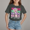 thumbnail image 2 of Godom Girls Toddlers Short-Sleeve T-Shirt Tops Casual Crewneck Tops Summer T Shirt, 2 of 4