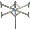 thumbnail image 4 of BAL RV Wheel Chock 28014 X-Tended Fit X-Chock; For Use With Wide Track Axle; Silver; Single; Opens To 17 Inches; With Ratchet Wrench, 4 of 4