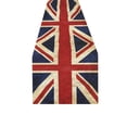 thumbnail image 3 of MYPOP Grunge Union Jack Flag Fabric Table Runner Placemat 16x72 inches, British UK Table Cloth for Office Kitchen Dining Wedding Party Home Decor, 3 of 6