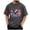 Dark Gray, variant on 250 Anniversary Usa T Shirt Short Sleeve Novelty Print Graphic Tee Summer Breathable Beach T-Shirts(Blue,M)