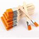 thumbnail image 1 of Flat Paint Brushes with Wooden Handle Large Flat Acrylic Paint Brush Professional Flat Acrylic Paint Brushes Nylon Painting Brush Used for Painting an, 1 of 5